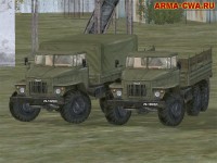 Аддон Урал-375 для Operation Flashpoint (ArmA: CWA)