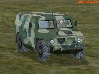 Аддон бронемашины ГАЗ-2330 "Тигр"