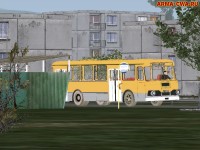 Аддон автобуса ЛиАЗ 677 от alexanbros40 (фото)