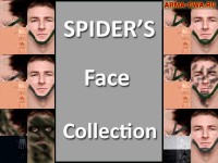 Пак лиц Spider's Face Collection