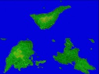 Все острова OFP на одной карте AEC Island от Idontno (фото)