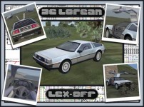 Аддон автомобиля DeLorean (DMC 12) от Lex OFP (фото)
