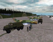 Пак аэродромной техники для OFP от SovietKot (фото)