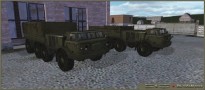Пак тяжелых военных грузовиков ЗИЛ 135ЛМ (фото)
